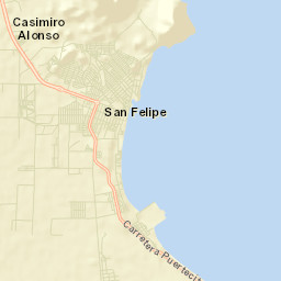 San Felipe Street Map