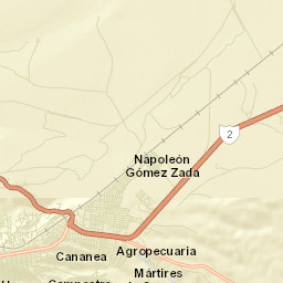 Cananea Street Map
