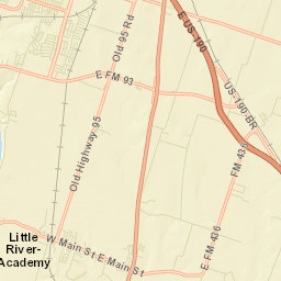 Little River-Academy Street Map