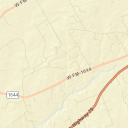 Robertson County Street Map