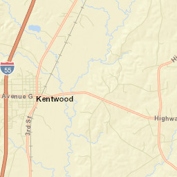 Kentwood Street Map