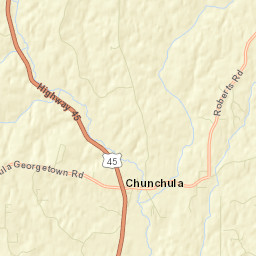 Chunchula Alabama Street Map