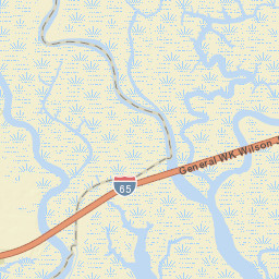 Sand Landing Alabama Street Map
