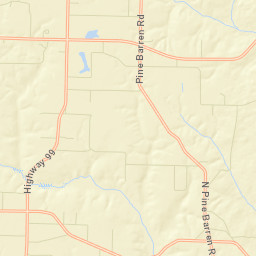 Oak Grove Florida Street Map
