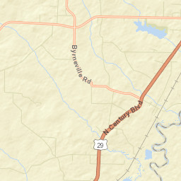 Byrneville Florida Street Map