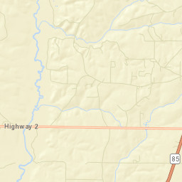 Okaloo Florida Street Map