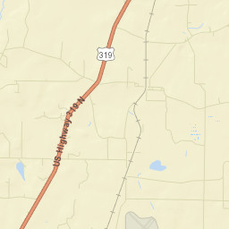 1121 Clyde Griffin Road, Thomasville, GA  Street Map