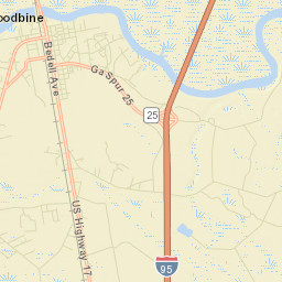 Woodbine Street Map