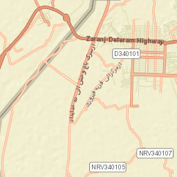 Zaranj Street Map
