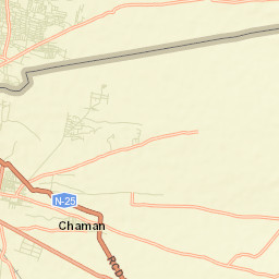 Chaman Street Map