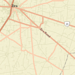 Zira Street Map