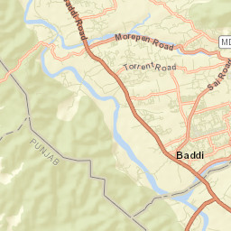 Baddi Street Map