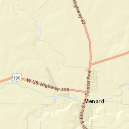 Menard Street Map