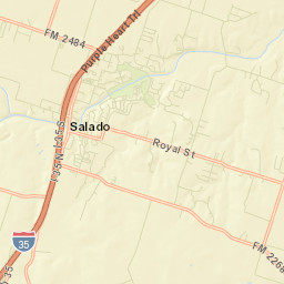 Salado Street Map