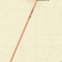 Glenmora Street Map