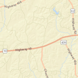Washington Parish Street Map
