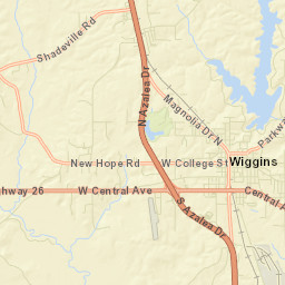Wiggins Street Map