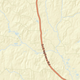 Mauvilla Alabama Street Map