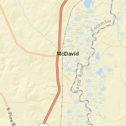 Mineral Springs Florida Street Map