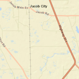 Jacobs Florida Street Map