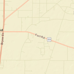 Greenwood Florida Street Map