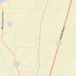 Brooks County Street Map