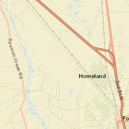 Folkston Street Map
