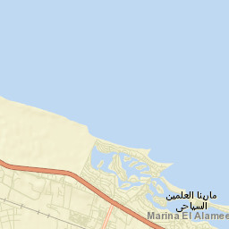 Al ‘Alamayn Street Map