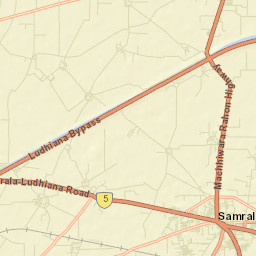Samrala Street Map