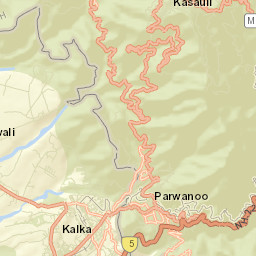 Parwanoo Street Map