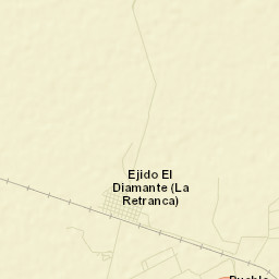 El Coyote Street Map