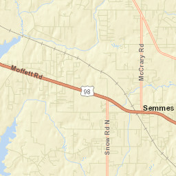 Churchill Downs Alabama Street Map