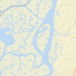 Lower Hall Landing Alabama Street Map