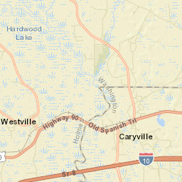 Westville Florida Street Map