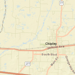 Hulaw Florida Street Map