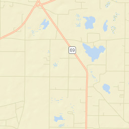 Dellwood Florida Street Map