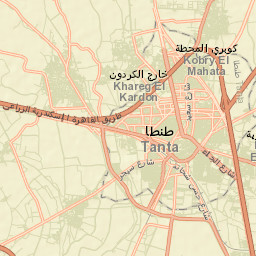 Tanda Street Map
