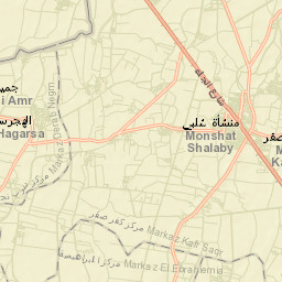 Kafr Saqr Street Map