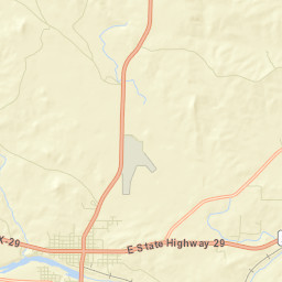 Llano Street Map