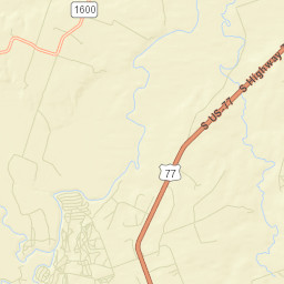 Milam County Street Map