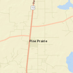 Pine Prairie Street Map