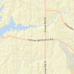 Glen Acres Alabama Street Map