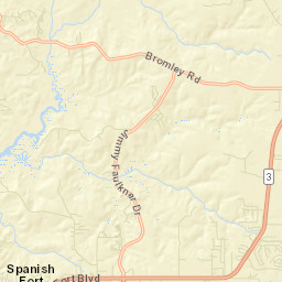 Bromley Alabama Street Map
