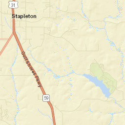 Pine Haven Alabama Street Map