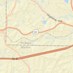 Douglass Crossroads Florida Street Map