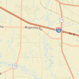 Oakdale Florida Street Map