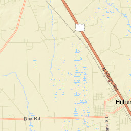 Hilliard Florida Street Map