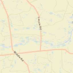 Evergreen Florida Street Map