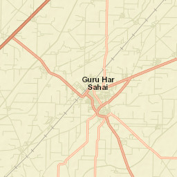 Guru Har Sahai Street Map