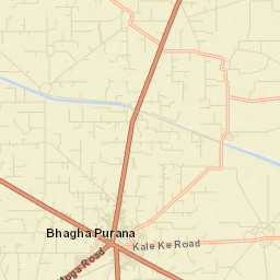 Bagha Purana Street Map